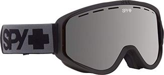 Spy Optic Woot Snow Goggles One Size (Matte Black Frame/Silver Mirror + Persimmon Lens)