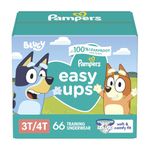 Pampers Easy Ups Training Pants Boys and Girls, 3T-4T, 66 Count, Super Pack