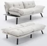 Miscoos Convertible Futon Sofa Bed,