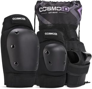 Knee Pads for Women/Men /Youth Skate Pads Adult Knee and Elbow Pads with Wrist Guards for Roller Skating, Skateboard, Skateboarding and Scooter