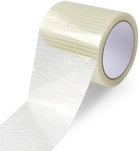 JUNART RV Awning Repair Tape,3.93inx65.6ft Waterproof High-Adhesive Fabric Repair Tape for Tents, Canvas, Sails,etc