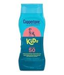 Coppertone Kids Sunscreen Lotion Spf 50, Hypoallergenic Sun Protection for Children, Water Resistant Face and Body Lotion for Kids, 237 ml.