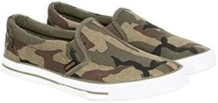 Crosshatch Men Trainers Slip On Can