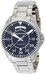 Hamilton Men's 'Khaki Aviation' Swiss Automatic Stainless Steel Dress Watch, Color:Silver-Toned (Model: H64615135)