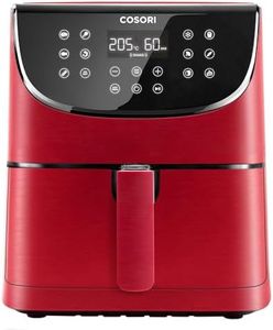 COSORI Air Fryer with 100 Recipes Cookbook, 3.5L Air Fryers Oven for Home Use with LED One-Touch Digital Screen, 11 Cooking Presets, Nonstick Basket,Keep Warm & Shake Remind, 1500W, Red