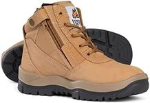 Mongrel 261050 Work Boots. Steel Toe Safety. Zip. Press Stud.