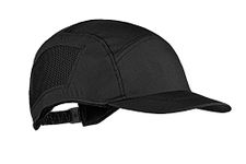 ENHA Syntis Black Dynamic Regular Peak Comfortable, Stylish Bump Cap Safety Helmet, Thermo-Regulated Protective Headwear