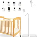 iTODOS Baby Monitor Floor Stand Holder for Infant Optics DXR-8 Pro,Motorola, Arlo,VAVA,Owlet,Vetch Baby Monitor,Keep Baby Away from Touching,More Safety