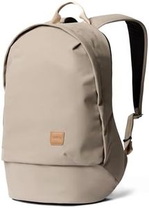 Bellroy Classic Backpack - 3rd Edition (commuter backpack with 16 inch laptop sleeve, tactile fabric, luggage pass-through) - Tahini
