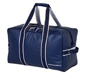 Winnwell Hockey Classic Pro Team Youth Navy Player Carry Bag, Heavy Duty Tarpaulin Construction to Carry and Store All Your Equipment to and from The Rink