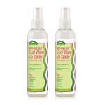 Nothing But Curl Wake Up Spray Gro Healthy Hair Care Shine to Curls 8 oz (8 Ounce, Pack of 2)