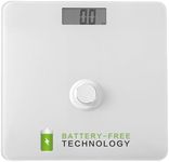 PUPURGE Bathroom Scales no Battery,