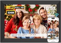 FRAMEO Digital Photo Frame, 10.1 Inch Smart WiFi Digital Picture Frame 1280x800 IPS LCD Touch Screen, Auto-Rotate, Built in 𝟯𝟮𝗚𝗕 Memory, Share Photo or Video Instantly via Frameo App from Anywhere