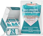 Non-Chlorine Spa Shock Oxidizer for Hot Tub, Chlorine-Free Treatment & Enhanced Oxidizing Shock for Hot Tubs & Spas, Single Dose Packets for Easy Hot Tub Maintenance & Treatment - 24 Packs