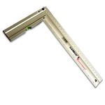 Malfah Square Scale Ruler Measurement Tool industrial grade aluminum handle Hanbon 13300 300mm