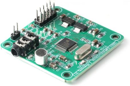 JESSINIE VS1053 MP3 Audio Player Module Audio Decoder MP3 Player Board Recording Onboard Microphone SPI Interface Output Port Audio Sound Board 1.8V 3.3V AMS-1117 Chip 800mA 12.228Mhz