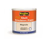 RUSTINS Matt Emulsion Paint Magnolia 250ml