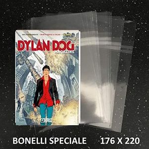 100 Buste per fumetti formato BONELLI SPECIALE - W.R. Buste