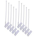 Toddmomy Sturdy Flag Rod 10pcs Flag