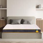 Centuary Mattresses Sleepables | 7 Years Warranty | 5-Inch Single Size Dual Comfort Hard and Soft Reversible Roll Pack High Resilience (HR) Foam Mattress (72x36x5)