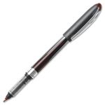 BIC Triumph 537R Rollerball Pen - 0.7 mm Pen Point Size - Conical Pen Point Style - Red Ink - 1 Each