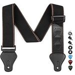 Guitar Strap with Pick Holders, 2 B