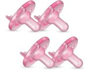 Philips Avent Soothie Pacifier 3m+, Pink, 4 pack, SCF192/47