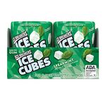 Ice Breakers Ice Cubes Sugar-free Gum (Spearmint, 40 Counts) - Pack of 4