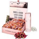 Luxury Scented Laundry Detergent Pods & Scent Booster Bundle (Egyptian Rose) - Easy-To-Use, Premium Laundry Pods with High-End, Sophisticated Fragrances - Dye Free & HE Compatible