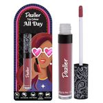 Dazller All Day Lipcolour | Ultra-intense matte | Light-weight | Liquid Lipstick for Women | Smudge-proof + Non-transfer | Up to 8hr stay | DLC026 Broad Berry - 6g