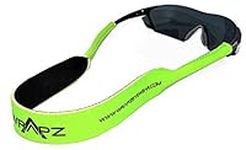 Wrapz Fluorescent Green Neoprene Floating Glasses Retaining Strap