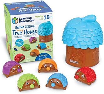 Learning Resources Spike The Fine Motor Hedgehog Sensory Tree House, Amazon Exclusive, Fine Motor Game for Toddlers, for Kids, Ages 18 mos+