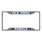 FANMATS NCAA Mississippi Old Miss Rebels License Plate Framelicense Plate Frame, Team Colors, One Sized (15651)