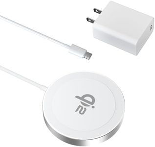 Minthouz Qi2 Certified Wireless Charger with 20W Adapter for iPhone 15/14/13/12 Series, Magnetic Wireless Charging Pad for Samsung Mag-Safe Charger for Airpods 2/3/Pro and Qi-Enabled Devices