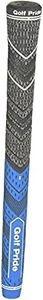 Golf Pride MCC Plus4 New Decade MultiCompound Golf Grip, Midsize, Blue/Gray