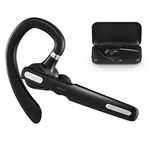 ICOMTOFIT Wireless Bluetooth On Ear Headset with Mic (Black)