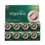 Organica Eyebrow Threading Cotton Threads Facial Hair Removal 300m - Box of 8 Spools - Helpful with Dermaplaning eyebrow razor trimmer facial exfoliate