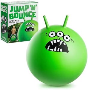 Toyrific Jump N Bounce Space Hopper Retro Ball, Scary, 24 Inch, Assorted Colors
