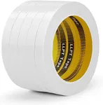 LLPT Double Sided Tape 1/2" x 50 Ft Each 5 Pack Sticky Adhesive Transparent Ultra Thin Tear by Hand for DIY Crafts Scrapbooking Arts Photography Fabric Glue Alteration (SPD1215CR05)