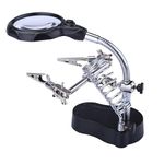 Hand Tool With Magnifier Glasses