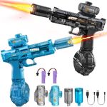 Electric Water Gun 2Pcs, Automatic Water gun High Powered Battery Water Pistol 320CC Aqua Blaster, Long Range Water Sprayer Squirt Guns For Kid Adult, Summer Pool Beach Party Toys Gifts