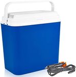 URBNLIVING 22L Large Electric Travel Large Camping Car Cooler Food and Drink Box