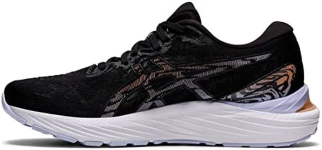 ASICS Womens Gel-Cumulus 23 Fitness Gym Running Shoes Black 8.5 Medium (B,M)
