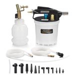 FOUR UNCLES 2L Vacuum Brake Bleeder - Vacuum Brake Bleeder Kit with 2L Brake Fluid Extractor and 1L Refilling Bottle