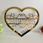 Personalised Valentines Day Heart, 