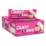 Quest Nutrition Protein Bar (21g Protein, 4g Net Carbs, Less Than 1g Sugar, 17g Fiber) - 12 Pack (Birthday Cake)