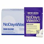 DHM Blend - No Days Wasted - 30 Servings (60 Capsules) - Dihydromyricetin (DHM Supplement), Milk Thistle, Prickly Pear, Hydration Blend-Take During Evening for Better Next Day and Recovery After Celebrating