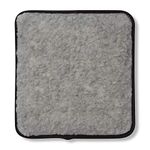 Hotties Micro Hottie - Microwave Hot Water Bottle - Lambswool Fleece - Grey