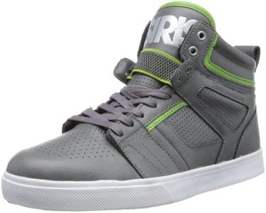 Osiris Men's Raider Skate Shoe,Charcoal/Leaf/Black,6 M US