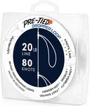 PANSHAN 20 lb Pre-Tied Dropper Loop Knots Line. Fishing Line Spool. Loops 16 Inches Apart with 5.5 Inch Loop Size. Perfect for Saltwater & Freshwater Fishing, Snapper & Other Bottom Feeding Fish